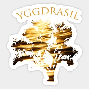 Yggdrasil- Tree of Life Sticker